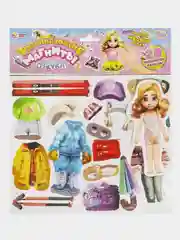Развивающая игра на магнитах Умные игры "Одень куклу", 3+