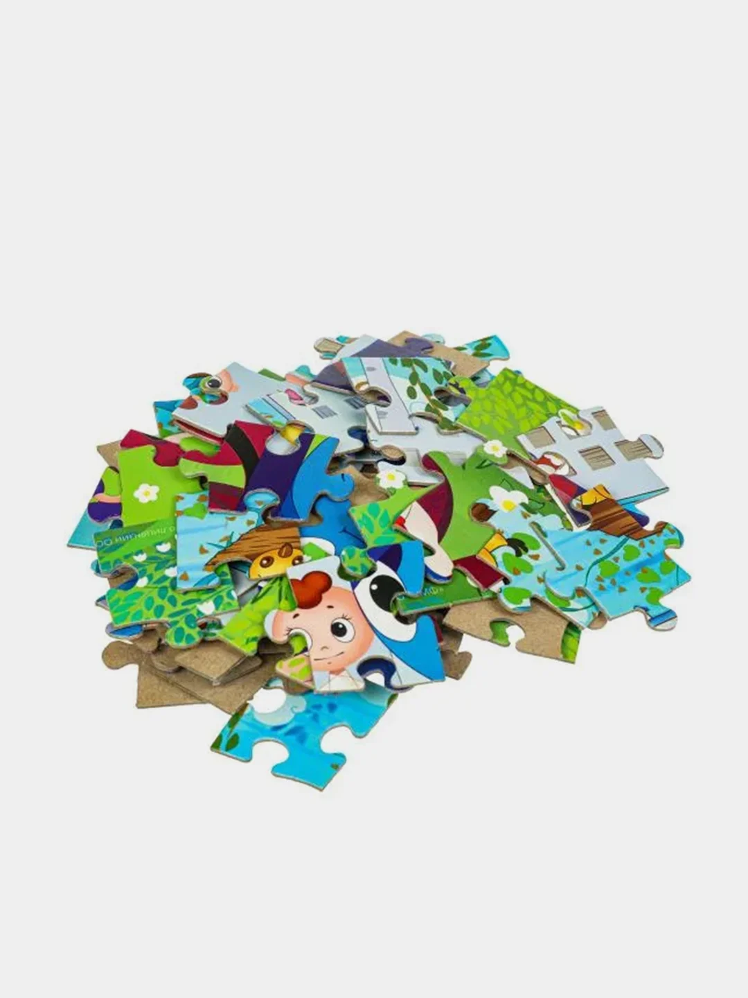 Пазл  Умные игры "Паровозик из Ромашкова", 60 деталей, 5+