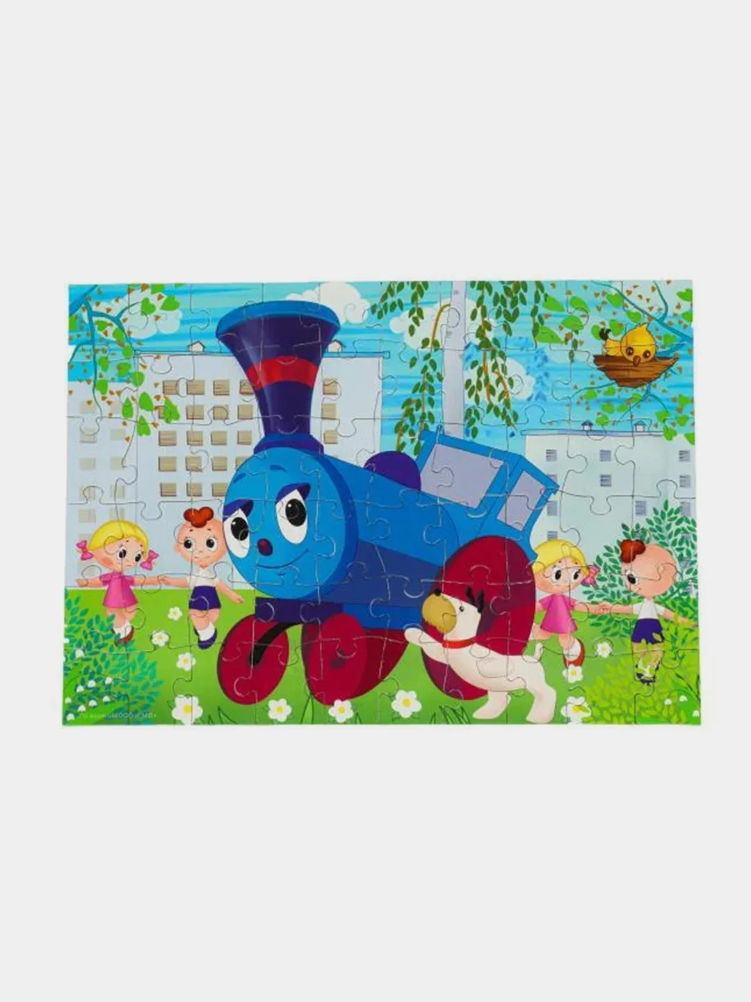 Пазл  Умные игры "Паровозик из Ромашкова", 60 деталей, 5+