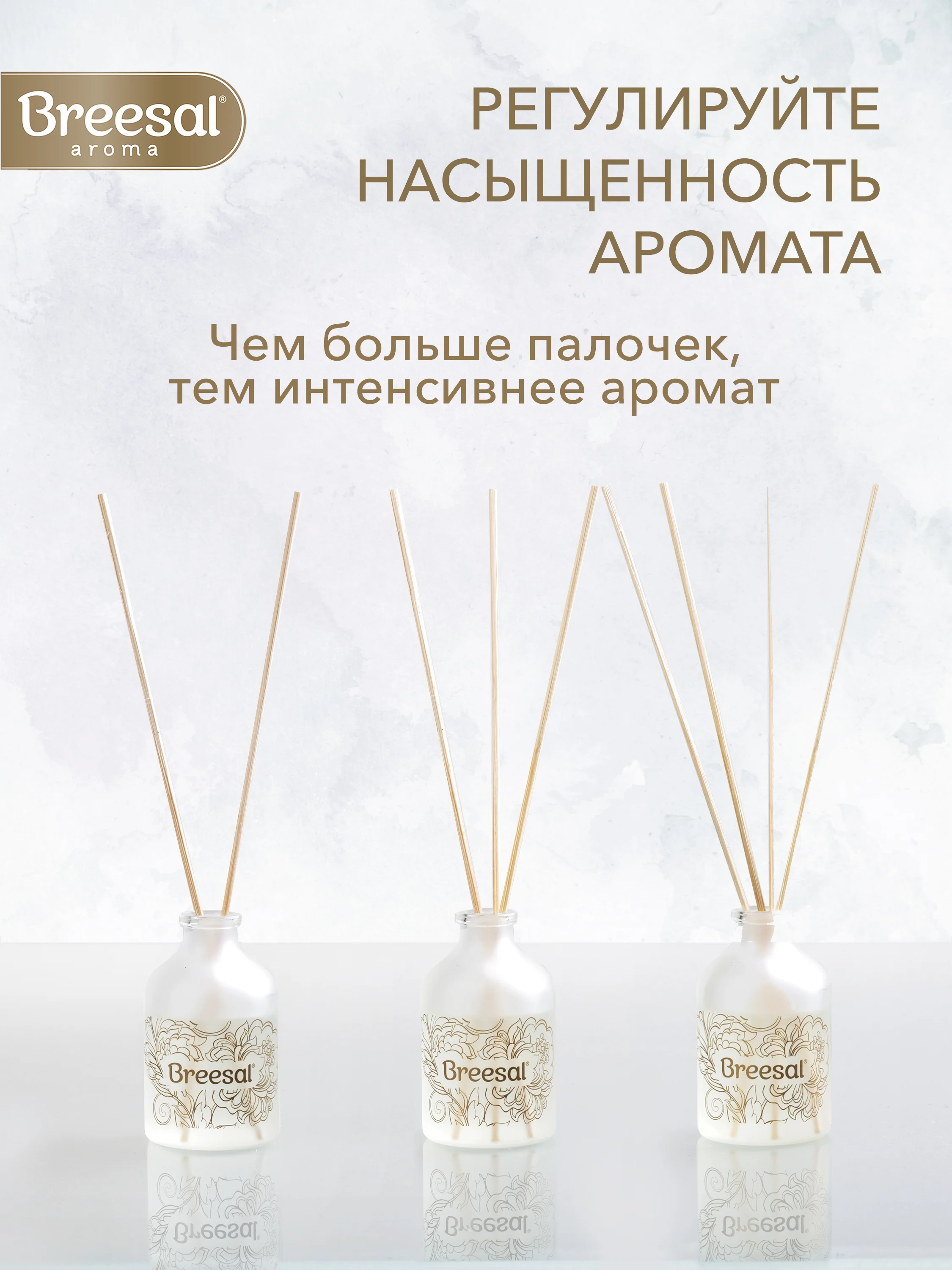 Ароматизатор для дома диффузор ароматический 3шт