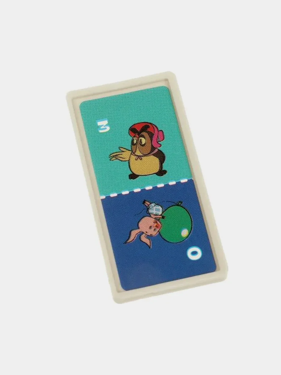 Домино пластиковое Умные игры "Винни-Пух", 3 в 1, 3+