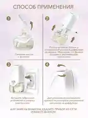 Аромадиффузор электрический для дома + Cменный флакон