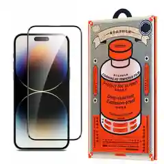 Синий защитное стекло для iPhone XR, 11, 12, 13 mini, 13 Pro Max, 14 Pro Max, 15 Pro, Max
