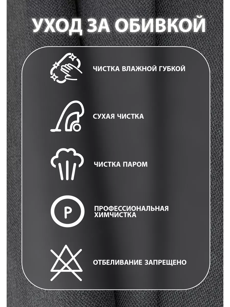 Тёмно-серый кресло качалка взрослое для дома и дачи мягкое Гелакси, 3 цвета