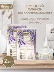 Сменный флакон для электрического диффузора, 2 шт