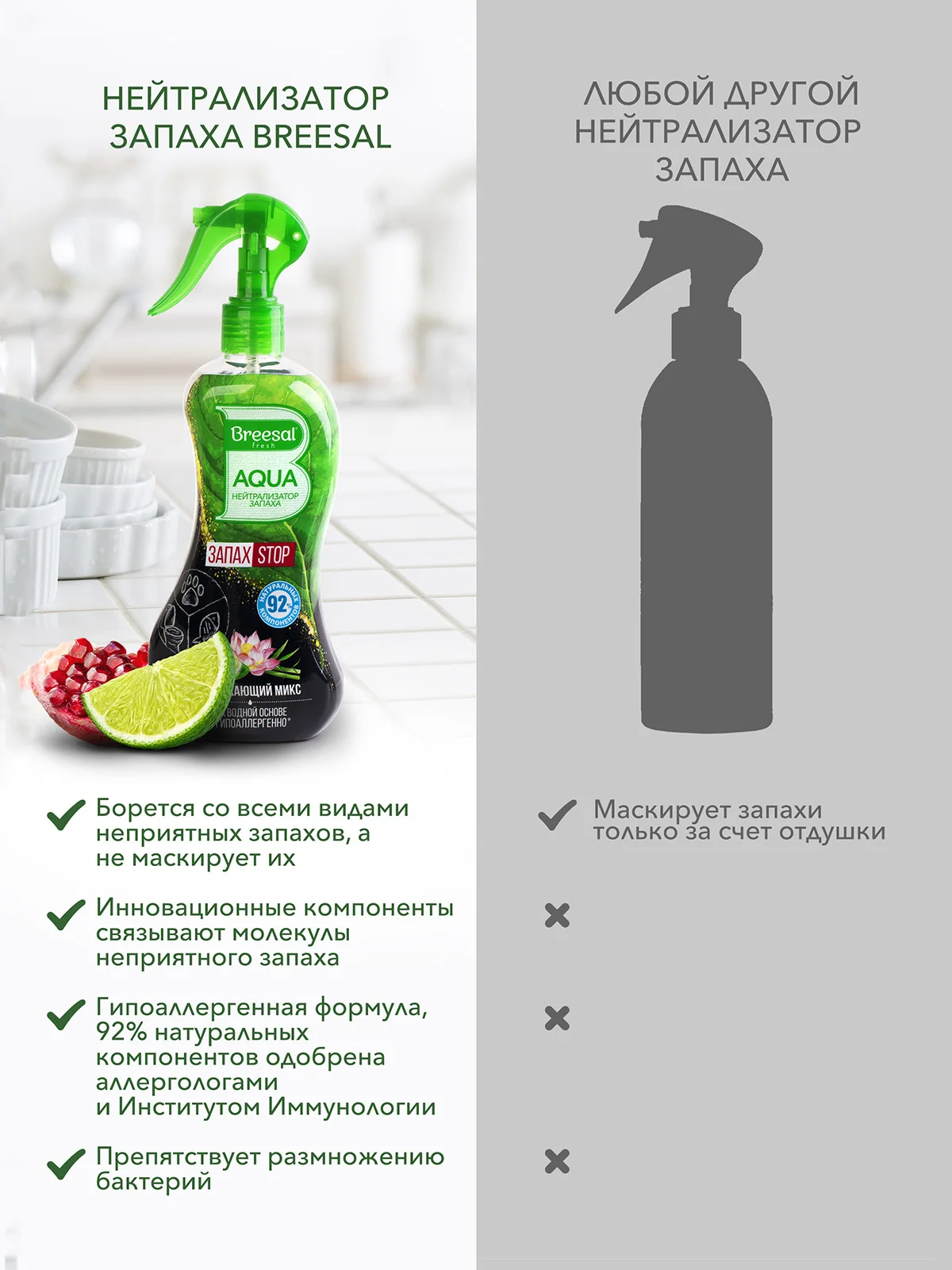 Освежитель воздуха нейтрализатор запаха 375 мл
