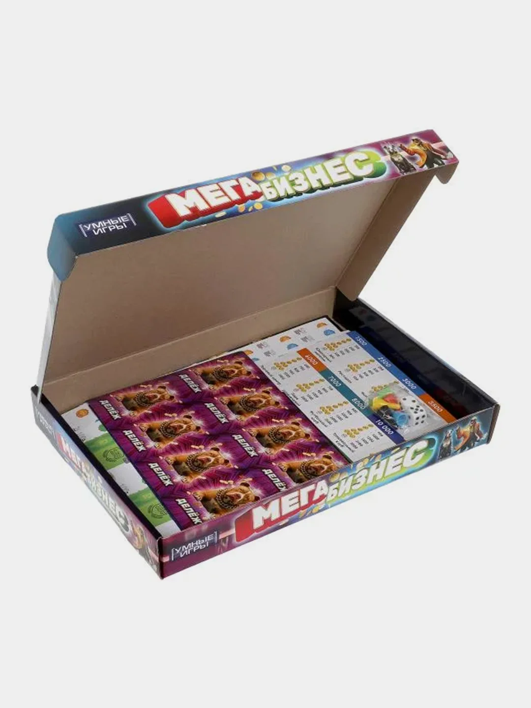 Настольная бизнес-игра Умные игры "Мегабизнес", 7+