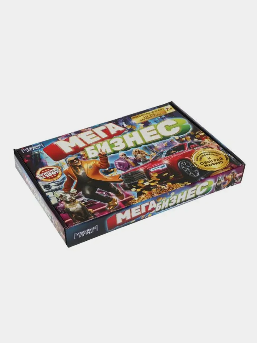 Настольная бизнес-игра Умные игры "Мегабизнес", 7+