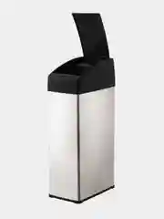 Серый металлик сенсорное ведро для мусора TESLER STB-03