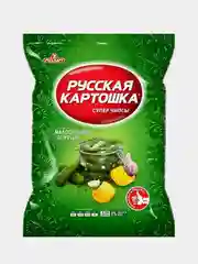 Чипсы Русская картошка Вкусы России со вкусом Малосольные огурцы, 105г