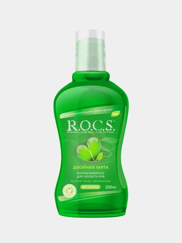 Ополаскиватель R.O.C.S. "Двойная мята", 250 мл
