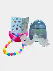Белый фигурка-игрушка Пони-браслетик