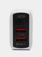 Зарядное устройство для телефона с led индикатором на 2 выхода 3.1 А