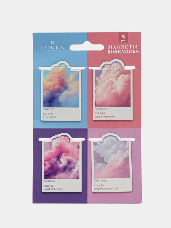 Закладки для книг магнитные LOREX BOOKLOVER HOLY CLOUDS