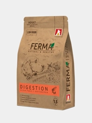 Полнорационный сухой корм FERMA DIGESTION, белая рыба с картофелем, 1,5 кг
