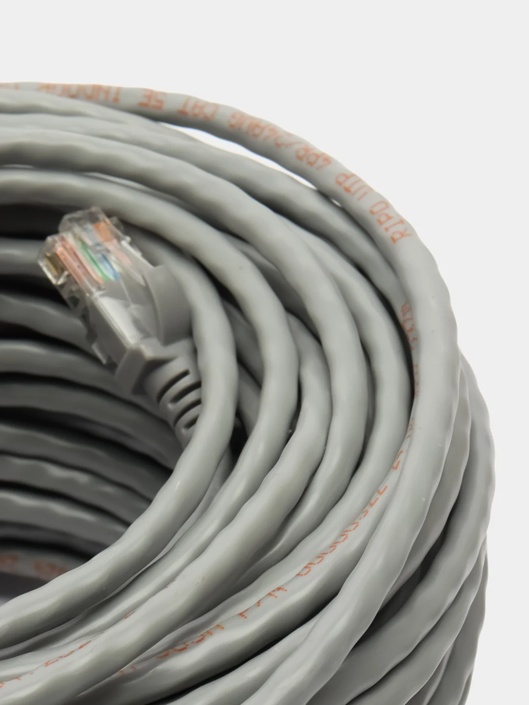 ПАТЧ-КОРД UTP CAT 5E, RJ45 25 M (СЕРЫЙ) ЛИТОЙ 003-300056