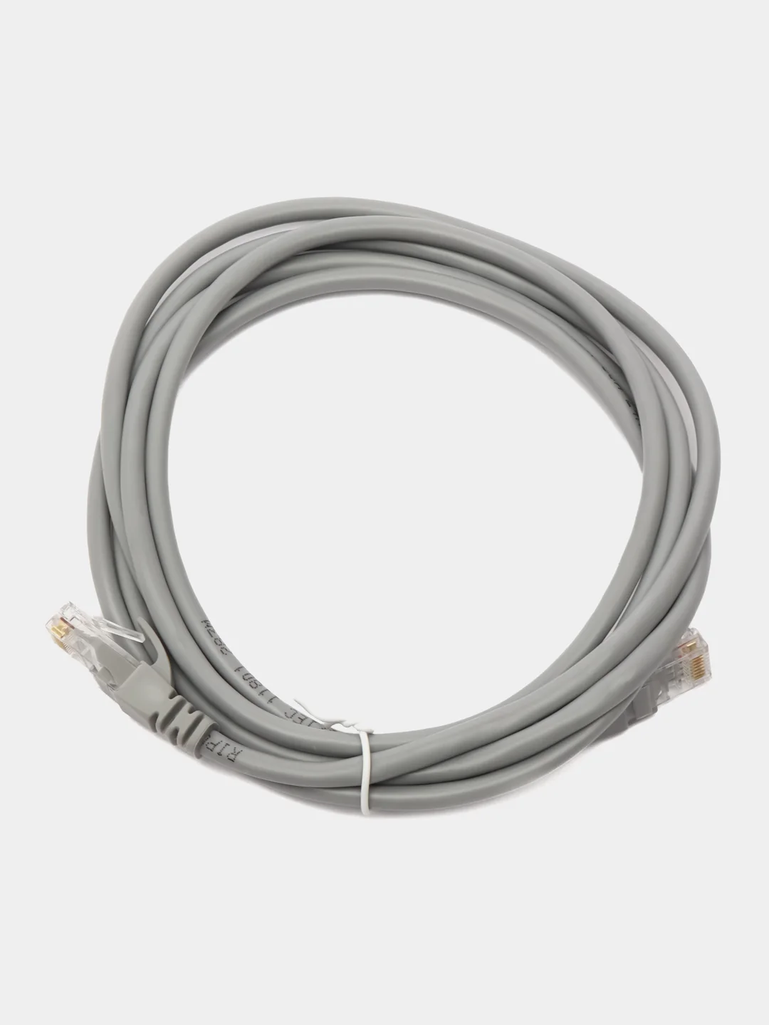 ПАТЧ-КОРД UTP CAT 5E, RJ45, 2 M (СЕРЫЙ) 003-300006
