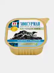 Влажный корм для собак Зоогурман Телятина с индейкой, 300 г