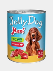 Влажный корм для собак Зоогурман Jolly Dog Говядина, 850 г