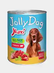 Влажный корм для собак Зоогурман Jolly Dog Говядина, 850 г