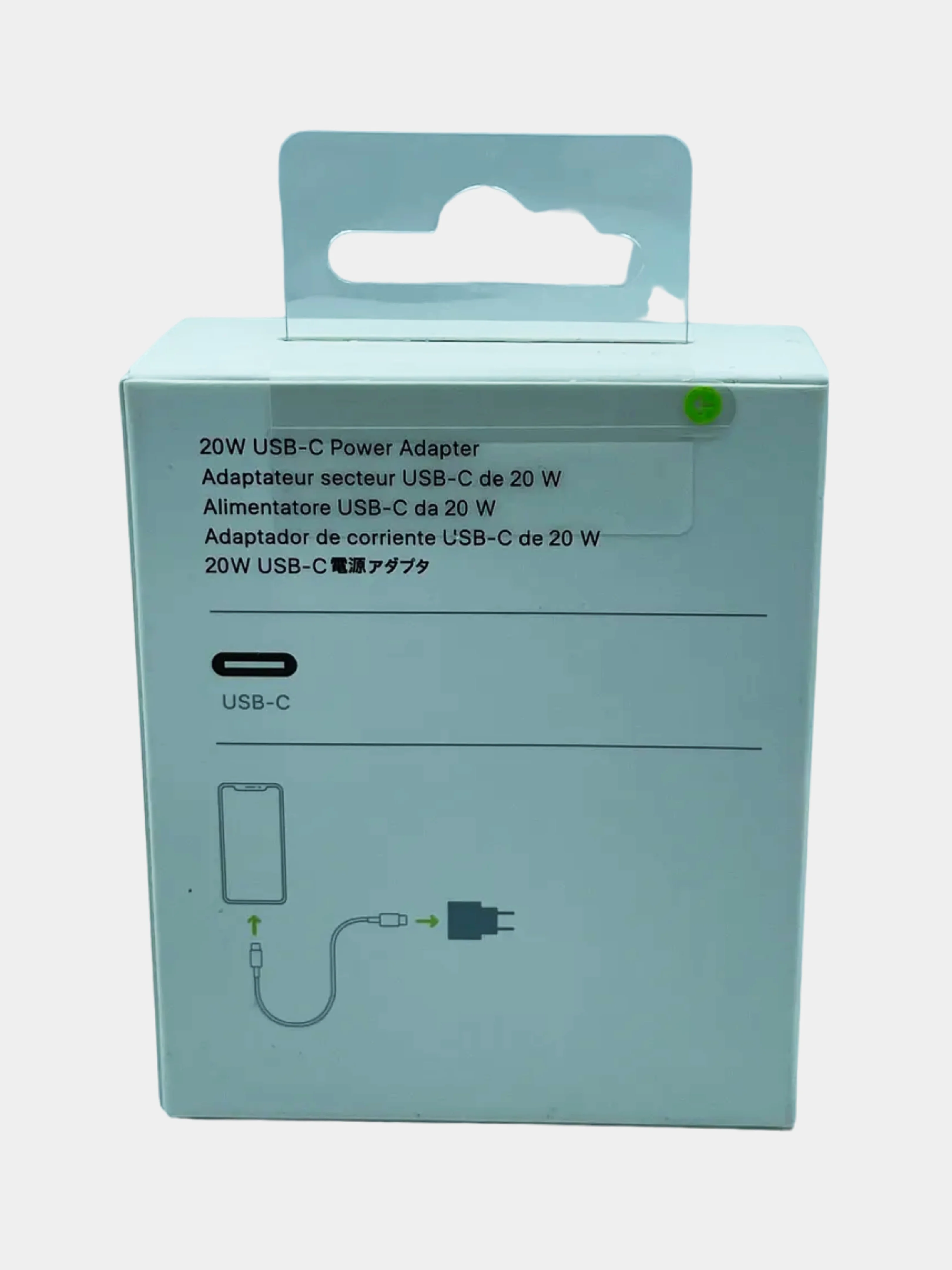 Адаптер питания Быстрая зарядка USB Type-C 20W