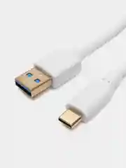 Кабель для мобильных устройств USB 3.0Type-A/USB Type-C, 1,5 м, белый