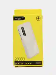 Черный power bank 20000mah Demaco A55 Повер банк для телефона