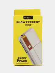 Белый power bank 20000mah Demaco A55 Повер банк для телефона