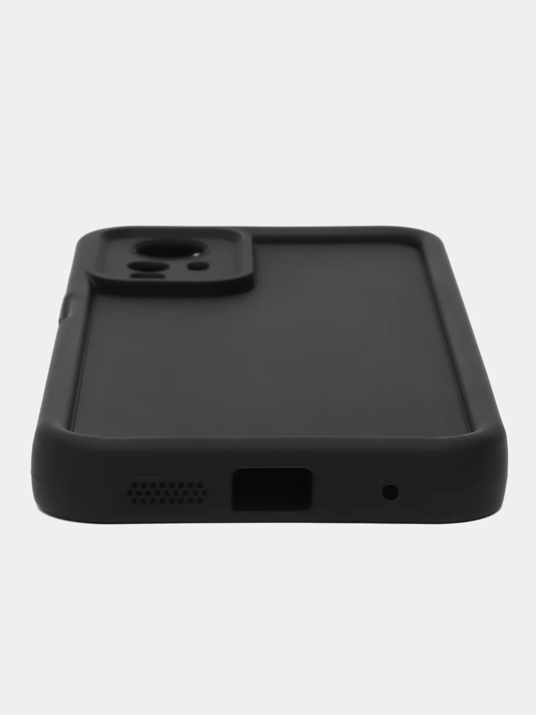 Черный чехол для Xiaomi Redmi Note 12S 4G, Сяоми Редми Нот 12С 4G, противоударный, с бортиками