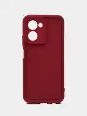 Бордовый чехол для Realme C33 4G, Реалми С33 4 джи противоударный, с высокими бортиками