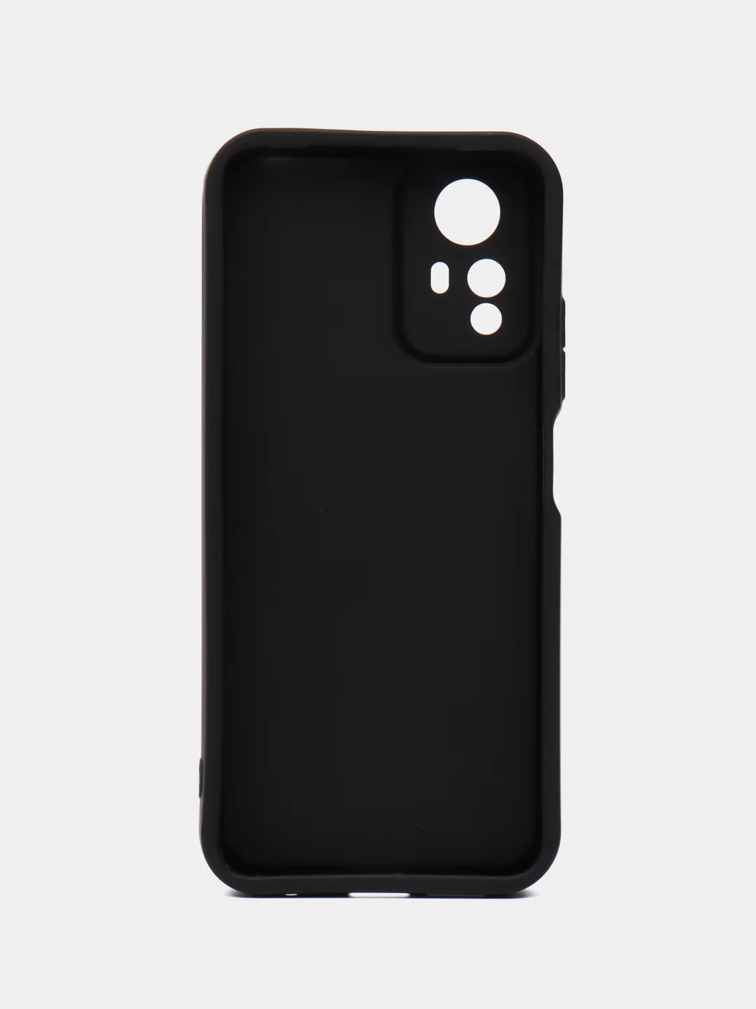 Черный чехол для Xiaomi Redmi Note 12S 4G, Сяоми Редми Нот 12С 4G, противоударный, с бортиками