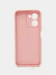 Розовый чехол для Realme C33 4G, Реалми С33 4 джи противоударный, с высокими бортиками