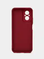 Бордовый чехол для Realme C67 4G, Реалми С67 противоударный, с высокими бортиками