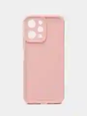 Розовый чехол для Xiaomi Redmi 12 4G, Сяоми Редми 12 4G, противоударный, с бортиками
