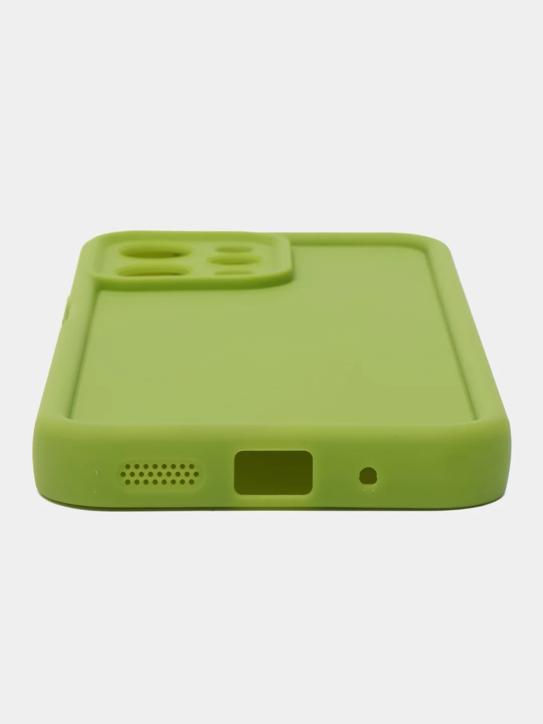 Зеленый чехол для Xiaomi Redmi 12 4G, Сяоми Редми 12 4G, противоударный, с бортиками