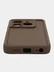 Коричневый чехол Tecno Spark 20C, Spark 20, Spark Go 2024, Hot 40i (Спарк 20), противоударный