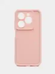 Розовый чехол Tecno Spark 20C, Spark 20, Spark Go 2024, Hot 40i (Спарк 20), противоударный