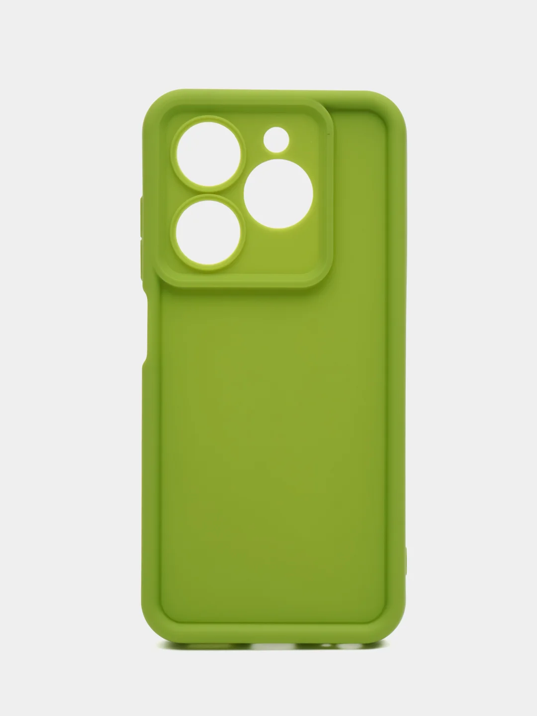 Зеленый чехол Tecno Spark 20C, Spark 20, Spark Go 2024, Hot 40i (Спарк 20), противоударный