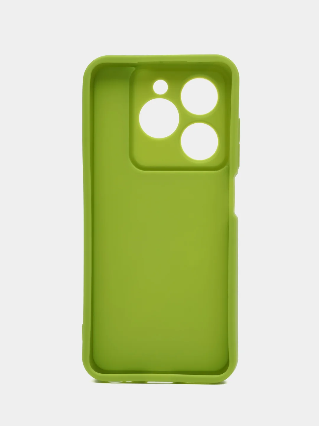 Зеленый чехол Tecno Spark 20C, Spark 20, Spark Go 2024, Hot 40i (Спарк 20), противоударный