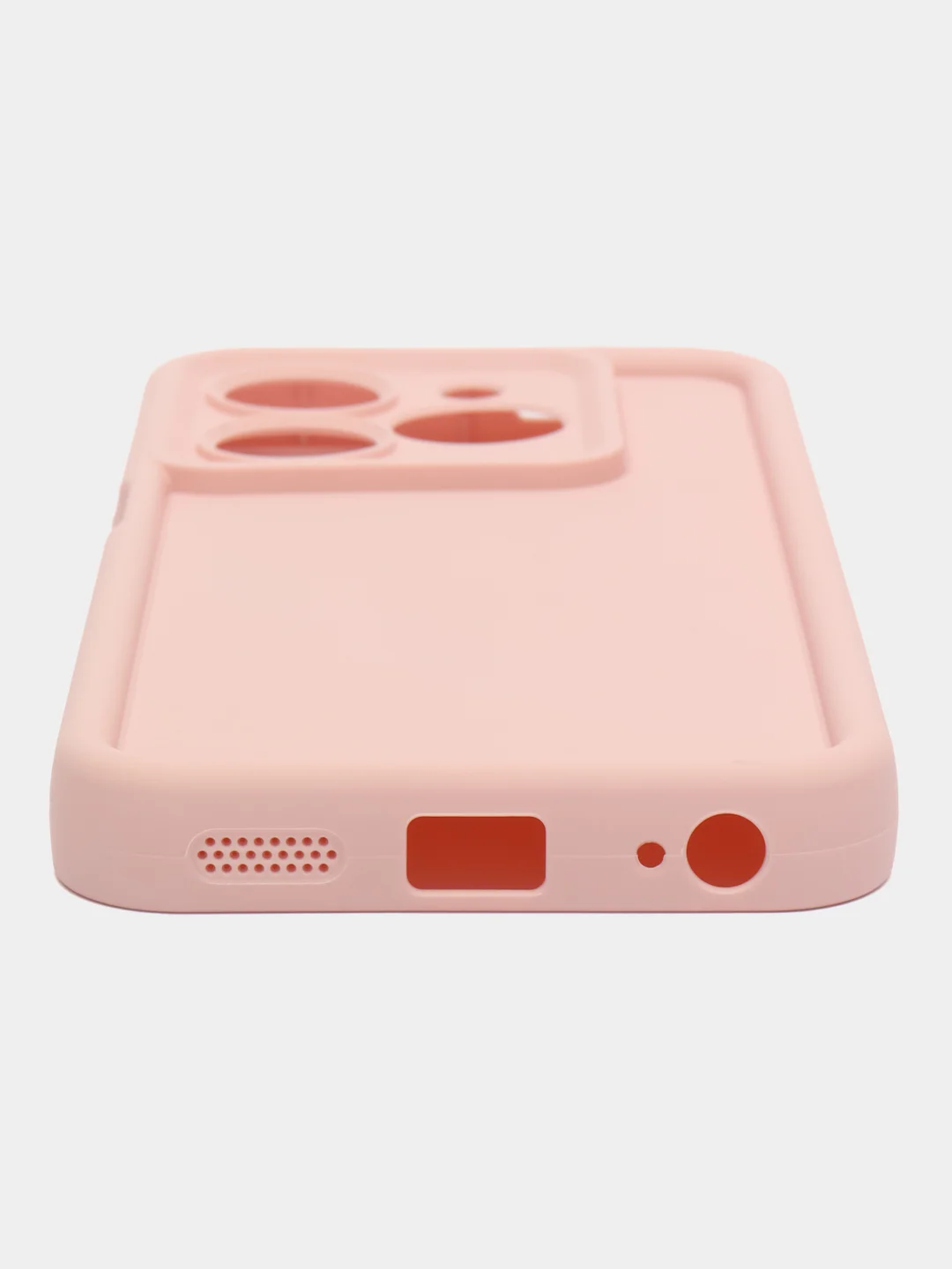 Розовый чехол Tecno Spark 20C, Spark 20, Spark Go 2024, Hot 40i (Спарк 20), противоударный