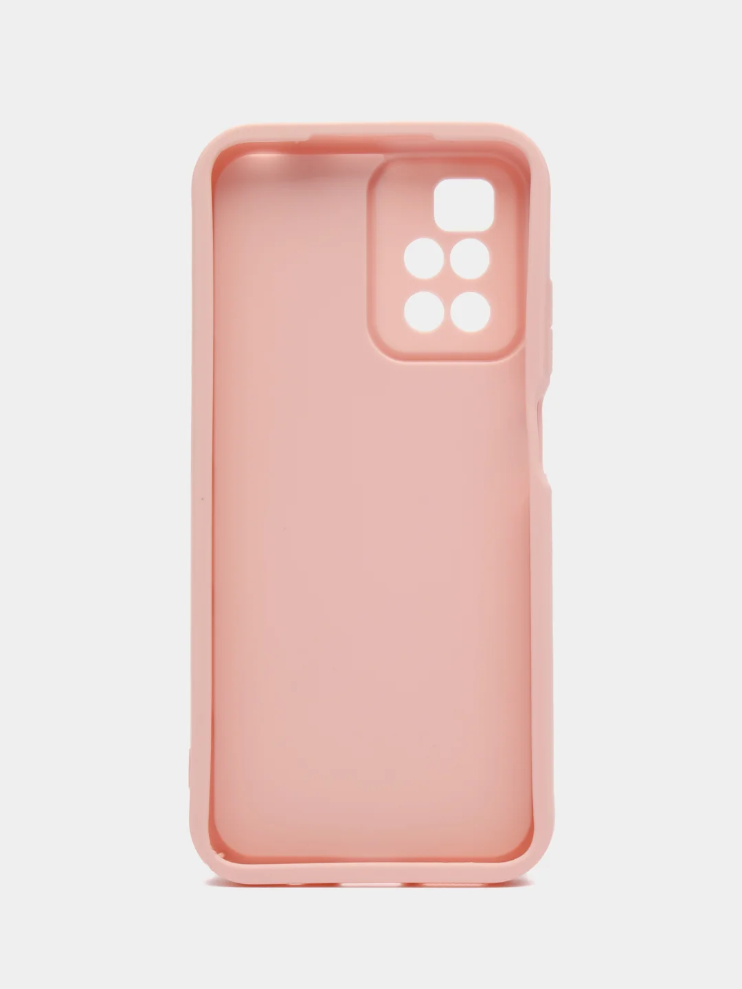 Розовый чехол для Xiaomi Redmi 10 2022 4G (Сяоми Редми 10 4G), противоударный, с бортиками