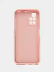 Розовый чехол для Xiaomi Redmi 10 2022 4G (Сяоми Редми 10 4G), противоударный, с бортиками
