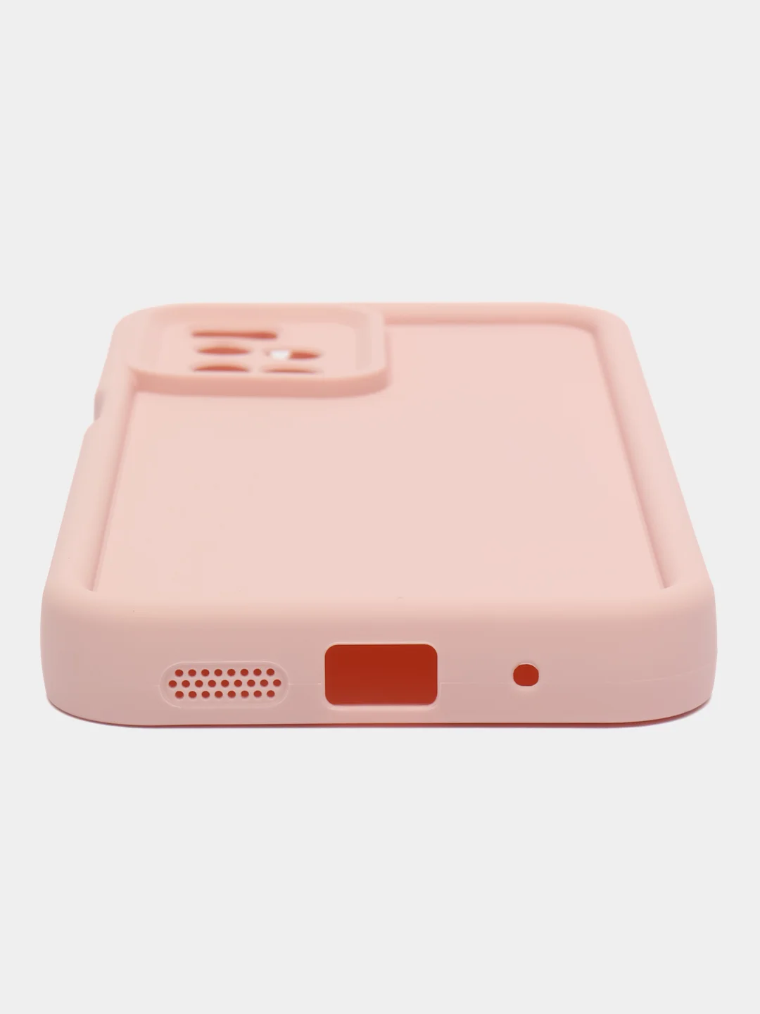 Розовый чехол для Xiaomi Redmi 10 2022 4G (Сяоми Редми 10 4G), противоударный, с бортиками