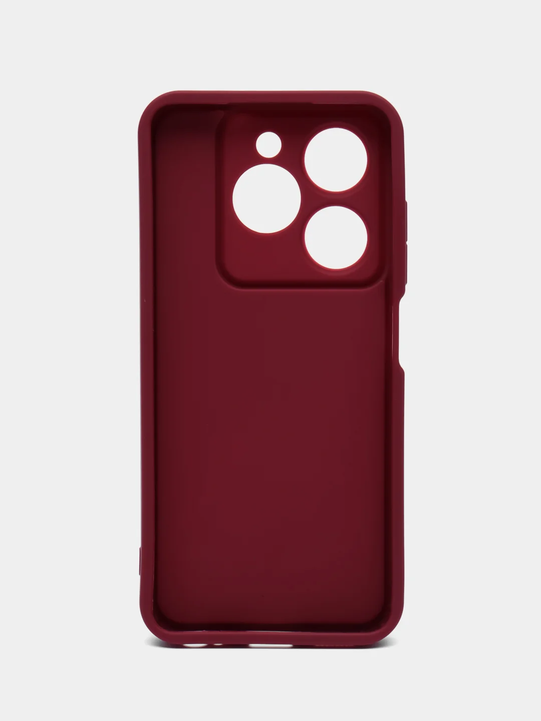 Бордовый чехол Tecno Spark 20C, Spark 20, Spark Go 2024, Hot 40i (Спарк 20), противоударный
