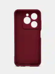 Бордовый чехол Tecno Spark 20C, Spark 20, Spark Go 2024, Hot 40i (Спарк 20), противоударный