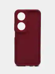 Бордовый чехол для Honor X7B 4G (Хонор Х7Б), противоударный, с бортиками