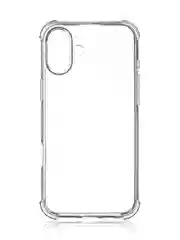 Прозрачный чехол для iPhone 16, Pro, Max, Plus противоударный силиконовый BROSCORP с защитой углов