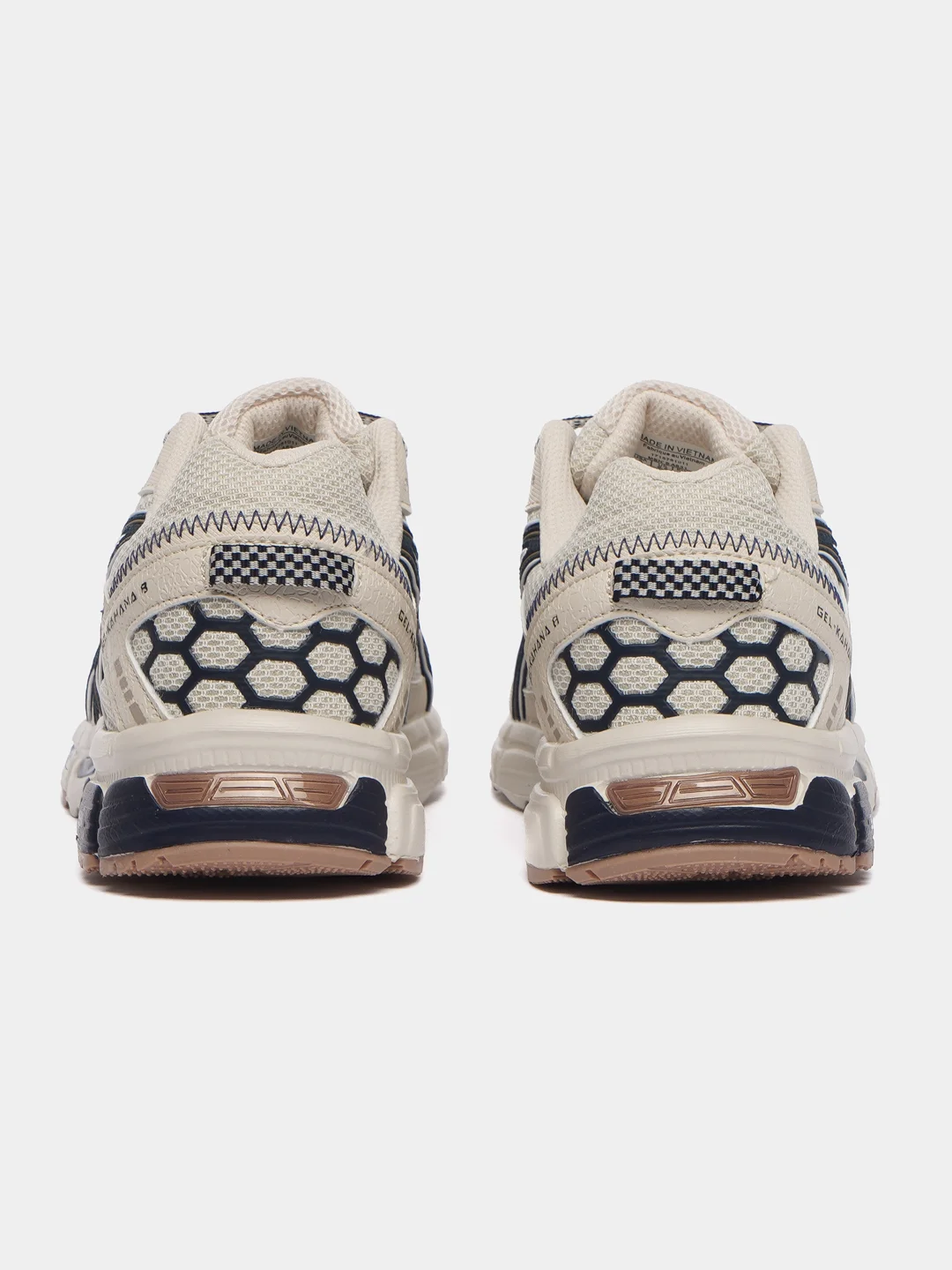 Молочный кроссовки мужские с логотипом Asics gel kahana 8