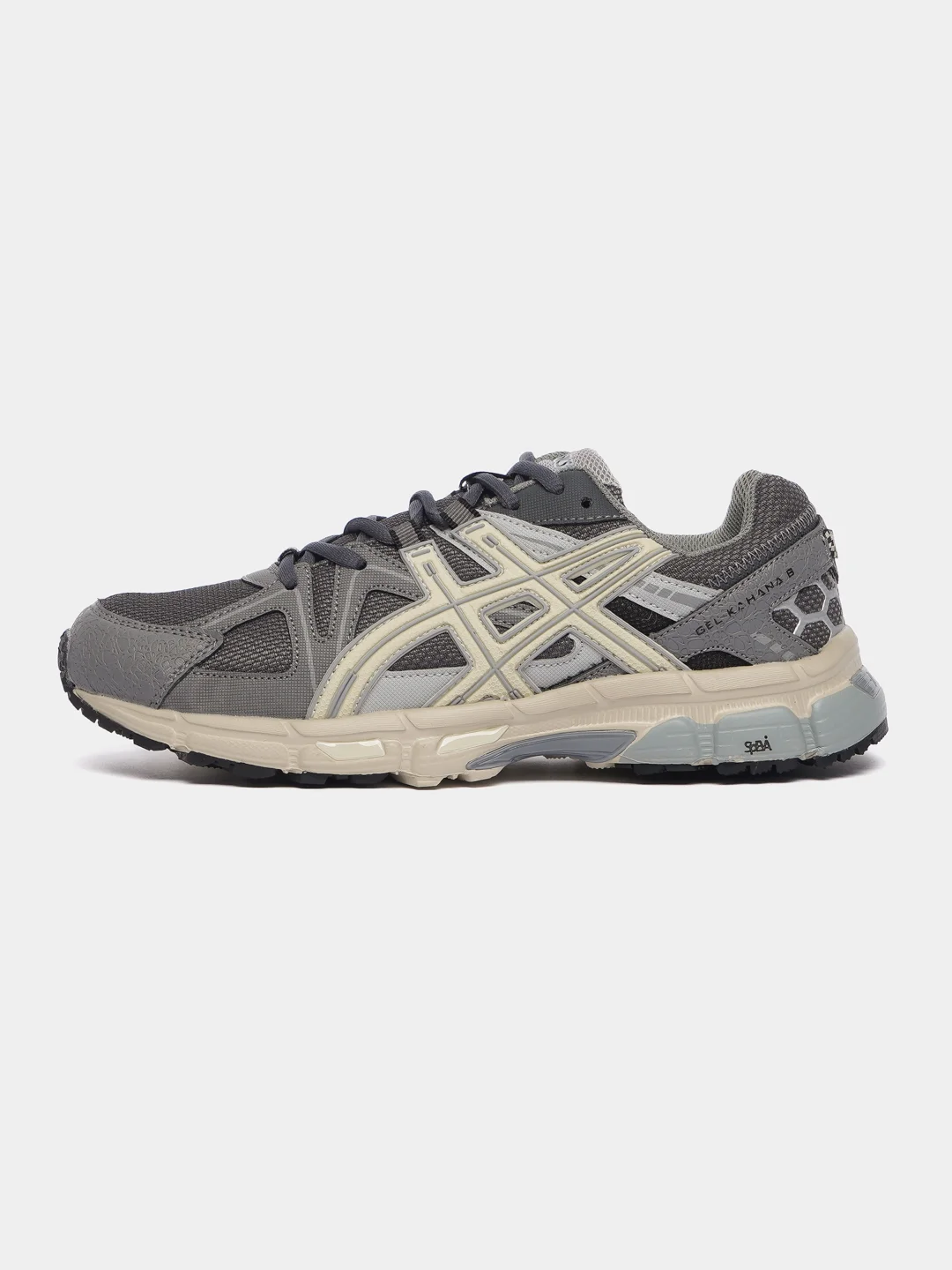 Серый кроссовки мужские с логотипом Asics gel kahana 8