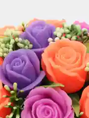 Оранжевый букет из мыла,мыльных роз,подарочный набор, подарок учителю,коллеге